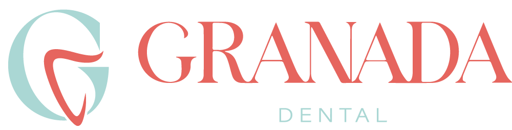 Granada Dental logo with stylized tooth icon and text